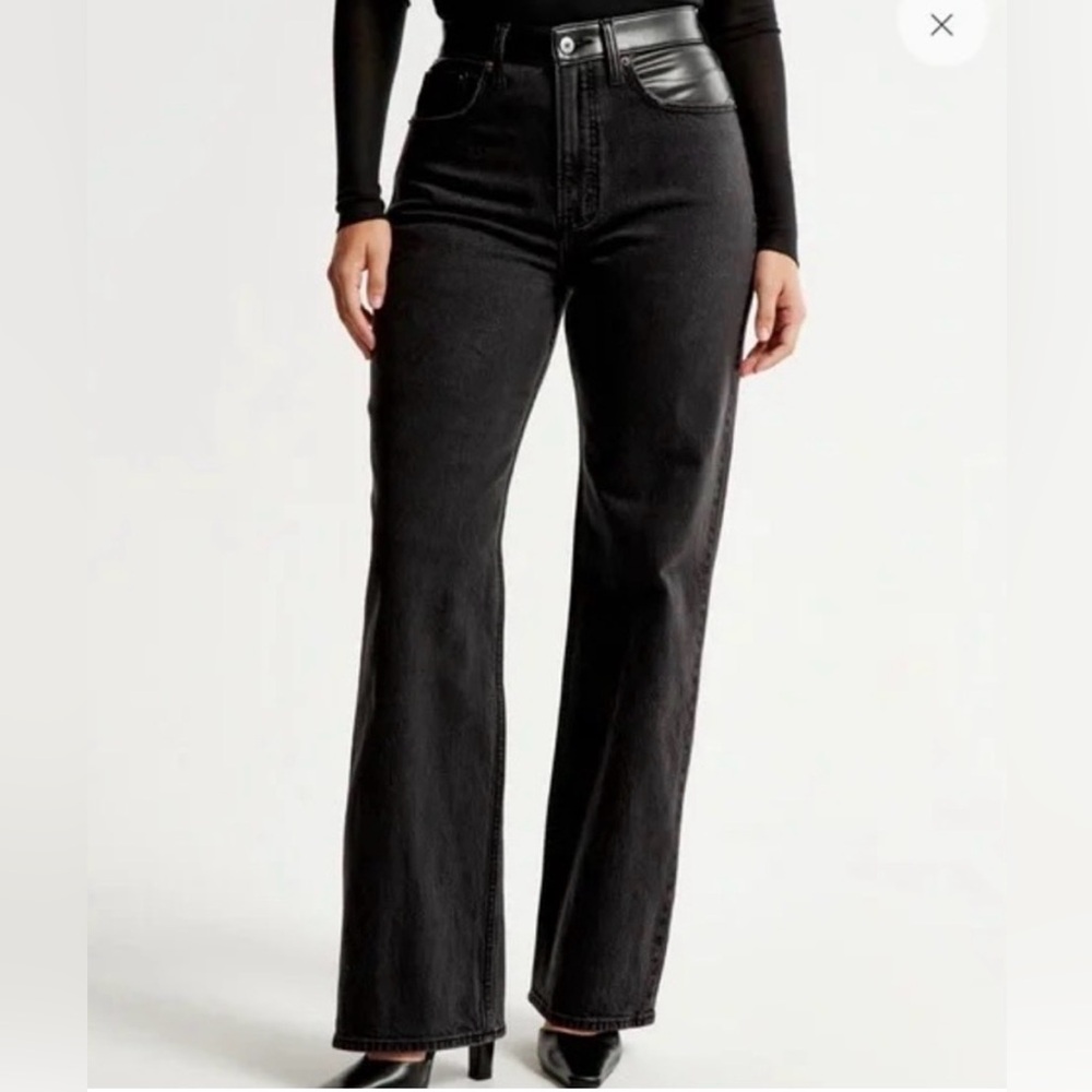 Abercrombie & Fitch 90s relaxed high rise jean